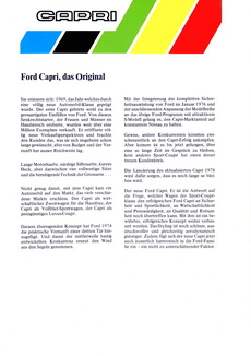 Ford Capri, das Original